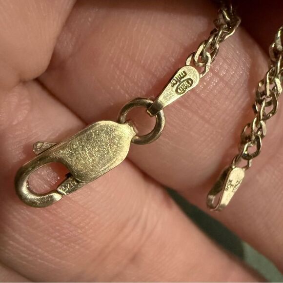 ITALIAN .925 STERLING SILVER Y-NECKLACE – FIXED DROP DESIGN FOR WOMEN - Picture 10 of 17